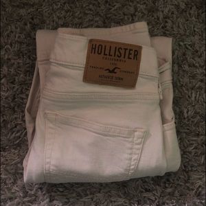 White Hollister jeans
